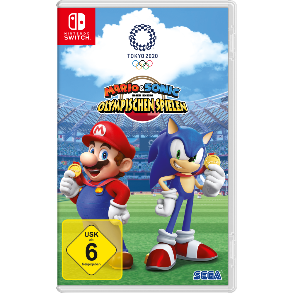 Nintendo Mario & Sonic: Tokyo 2020 Sportspiel für Switch.
