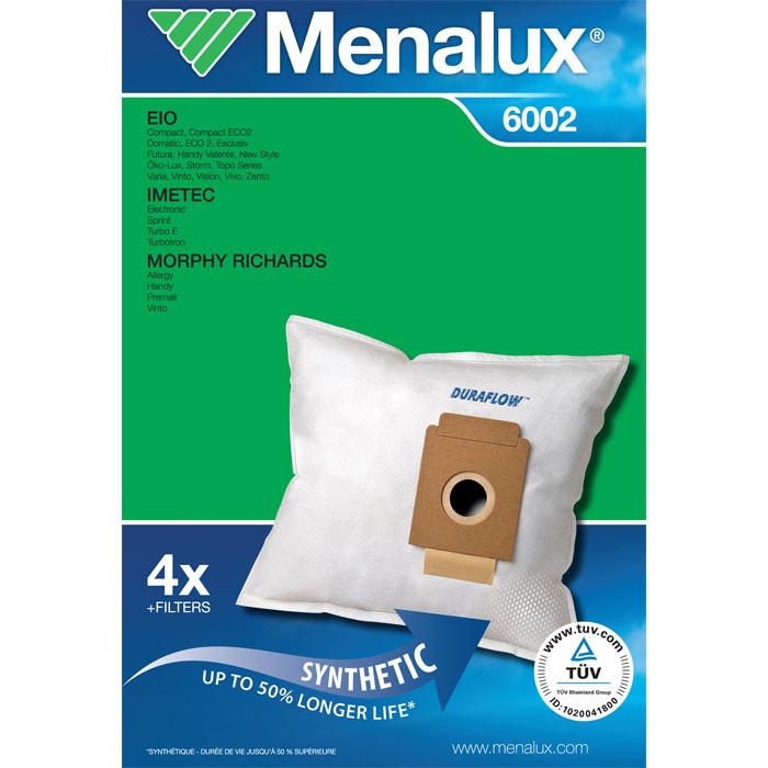 Menalux 6002 Staubbeutel Duraflow Weiß Standardpack
