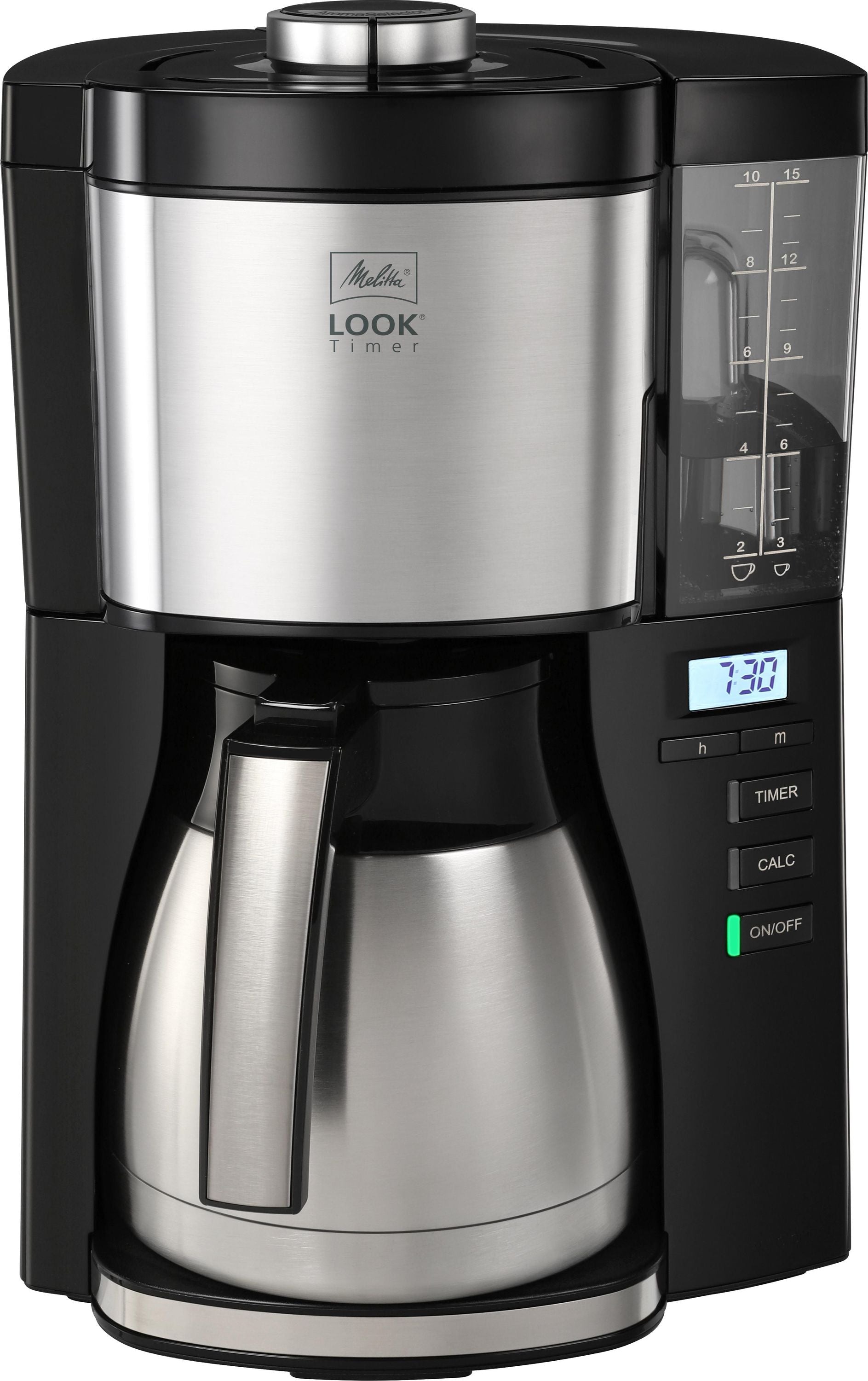 Melitta Look Therm Timer Kaffeemaschine, 10