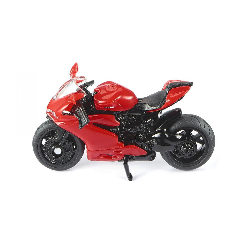 siku Modellauto Ducati Panigale 1299 Motorrad Metall Rot Ausklappbarer Ständer Maßstab 1:32