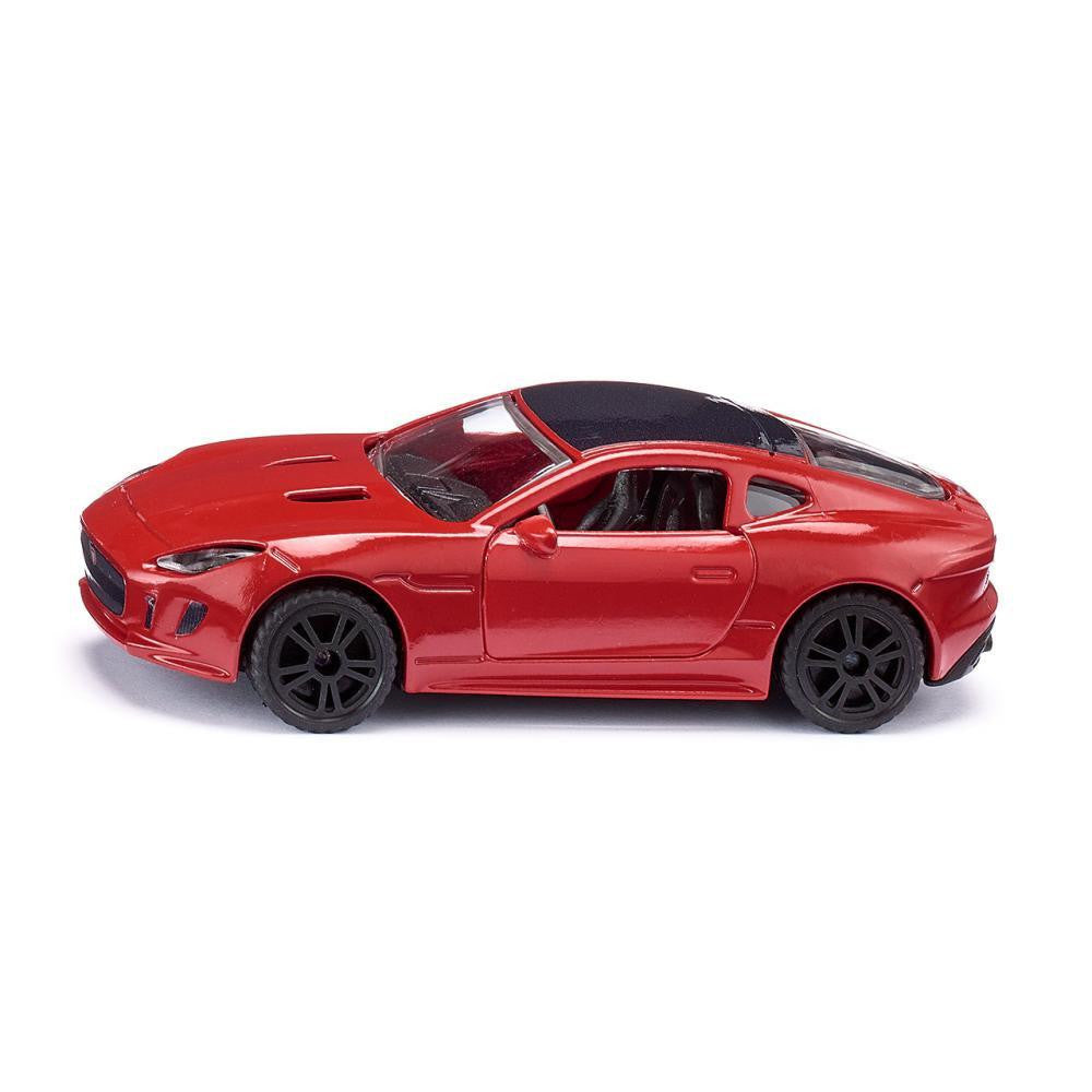 siku Modellauto Jaguar F-Type R 1520 in Rot und Schwarz 1:32, Metall/Kunststoff