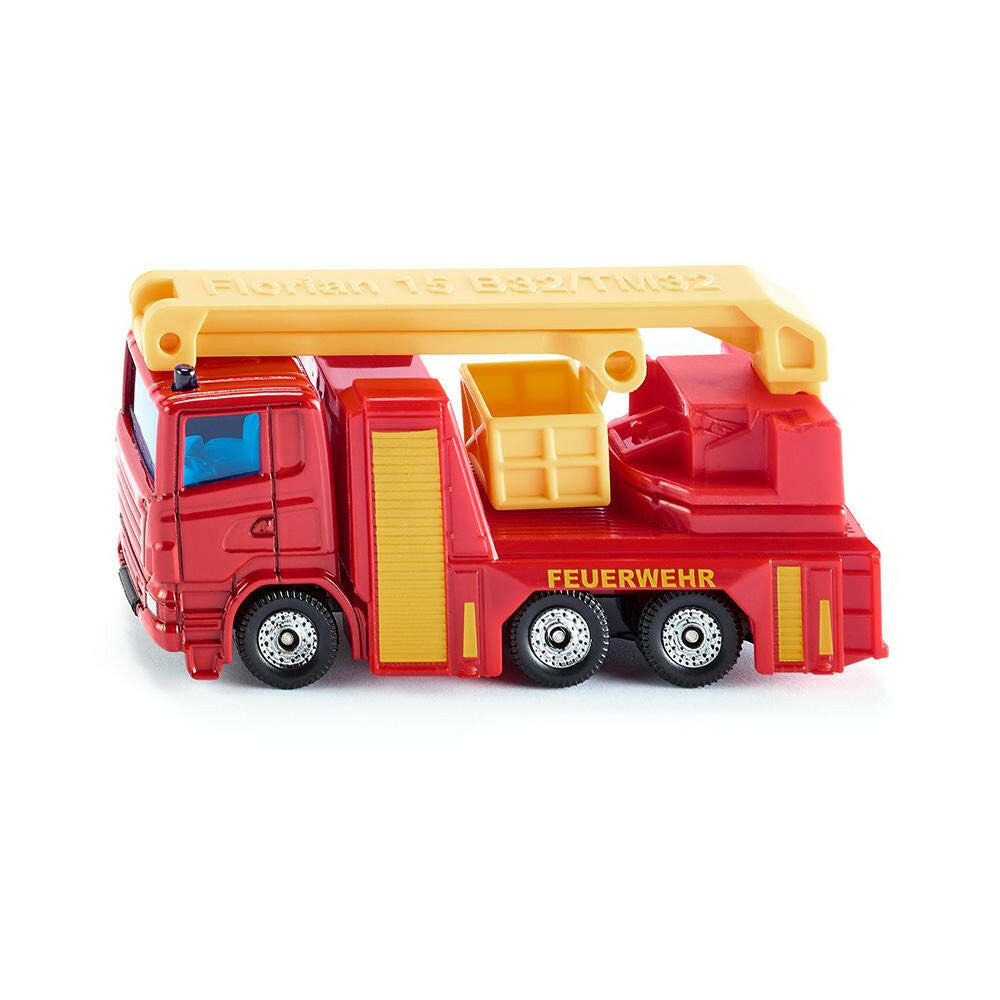 Siku 1080 Feuerwehr Hubrettungsbühne Rot/Gelb 1:55.