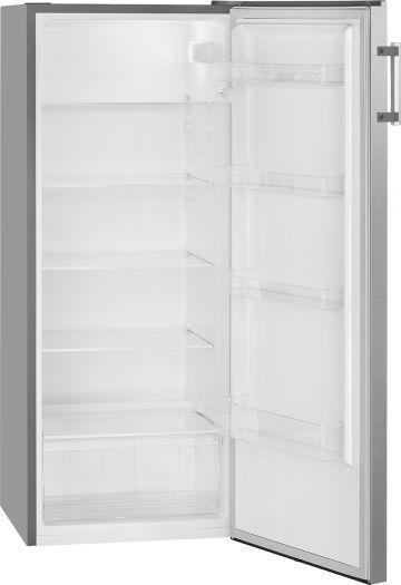 Bomann VS 7316 Kühlschrank ohne Gefrierfach, 242L, inox