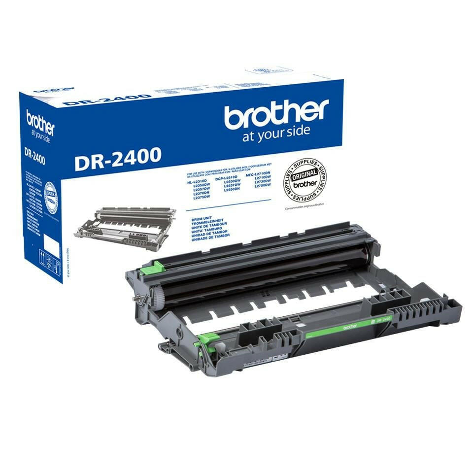 Brother DR-2400 Trommeleinheit schwarz, 12.000 Seiten.