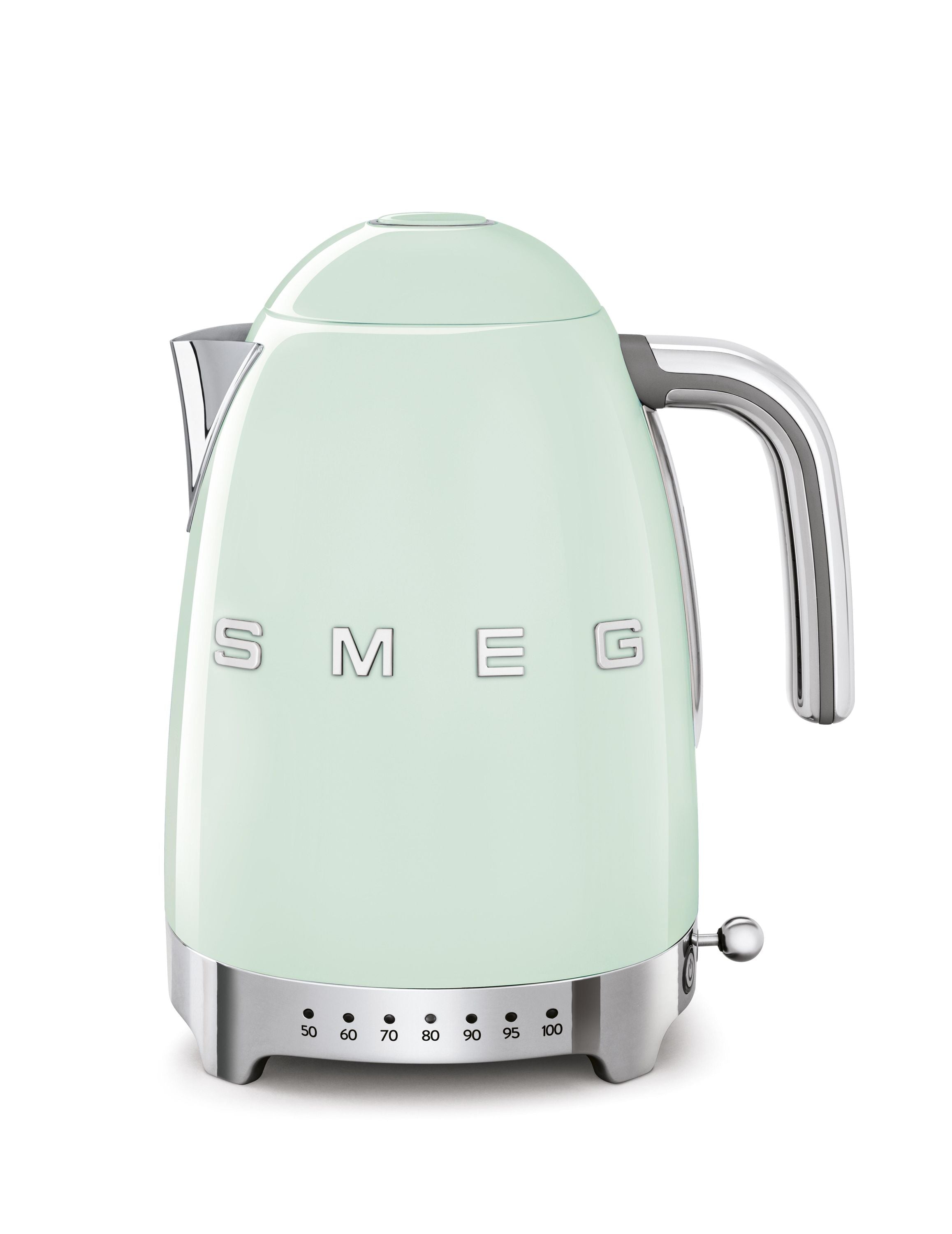 Smeg KLF04PGEU Wasserkocher 1,7L 7 Stufen 2400W Pastellgrün