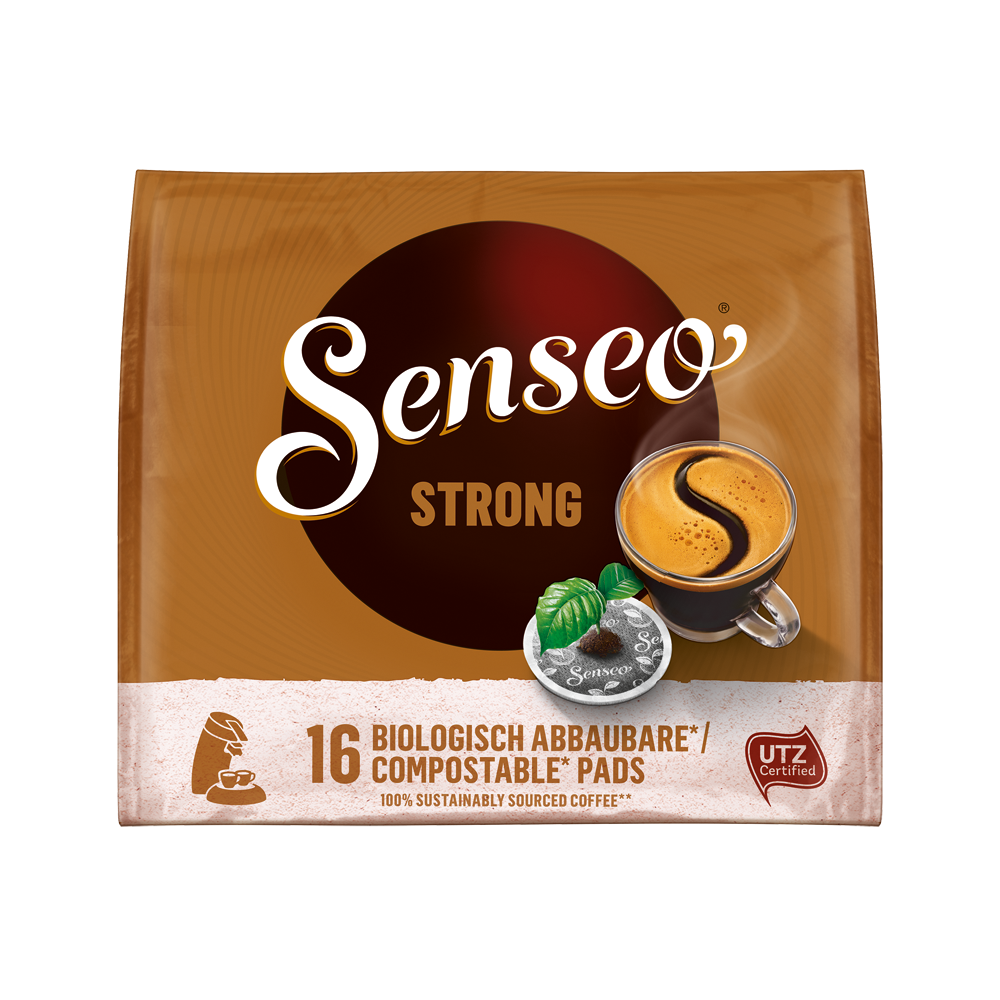 Philips Strong UTZ-SG 16 Kaffeepads – Intensiv & nachhaltig.