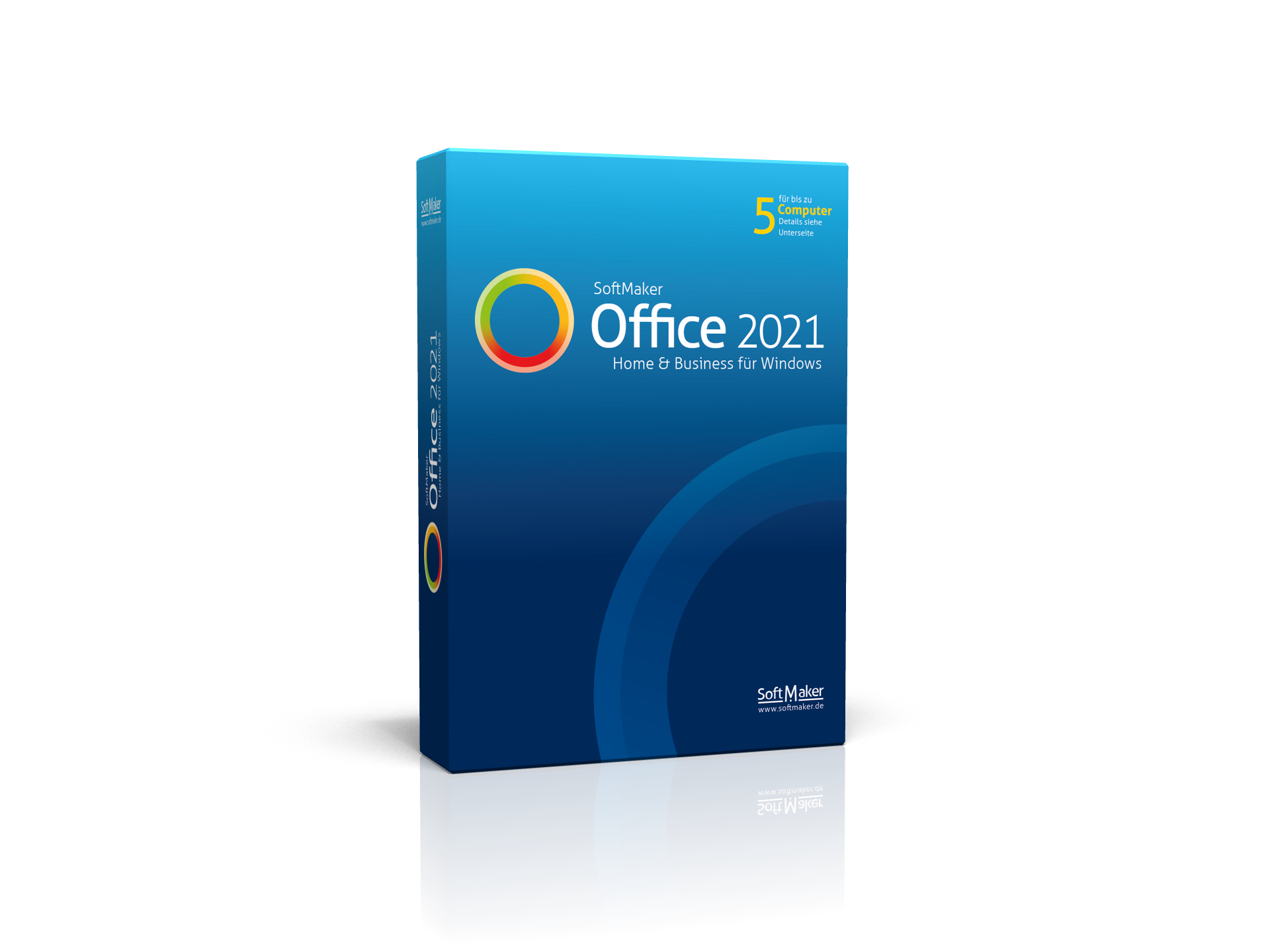 SoftMaker Office Home & Business 2021 für 5 PCs, Windows.
