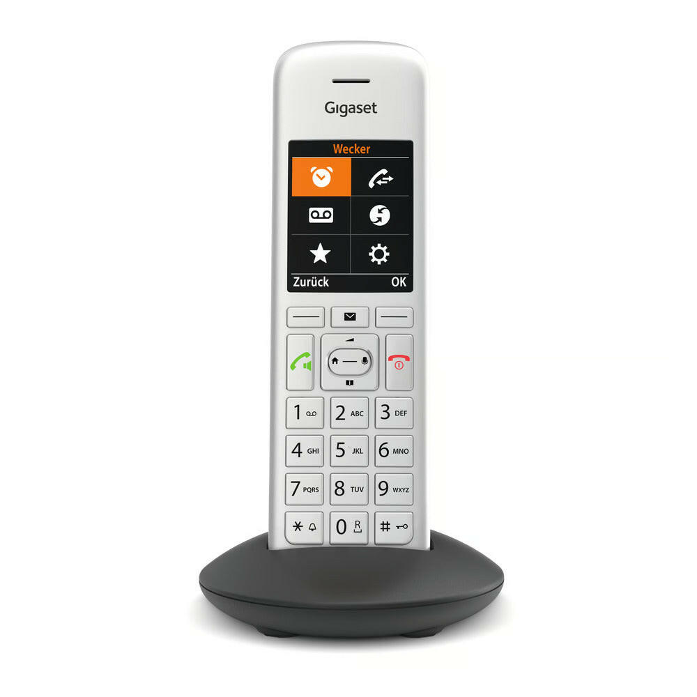 Gigaset CE575HX - Schnurloses Telefon - silber - f. Router.