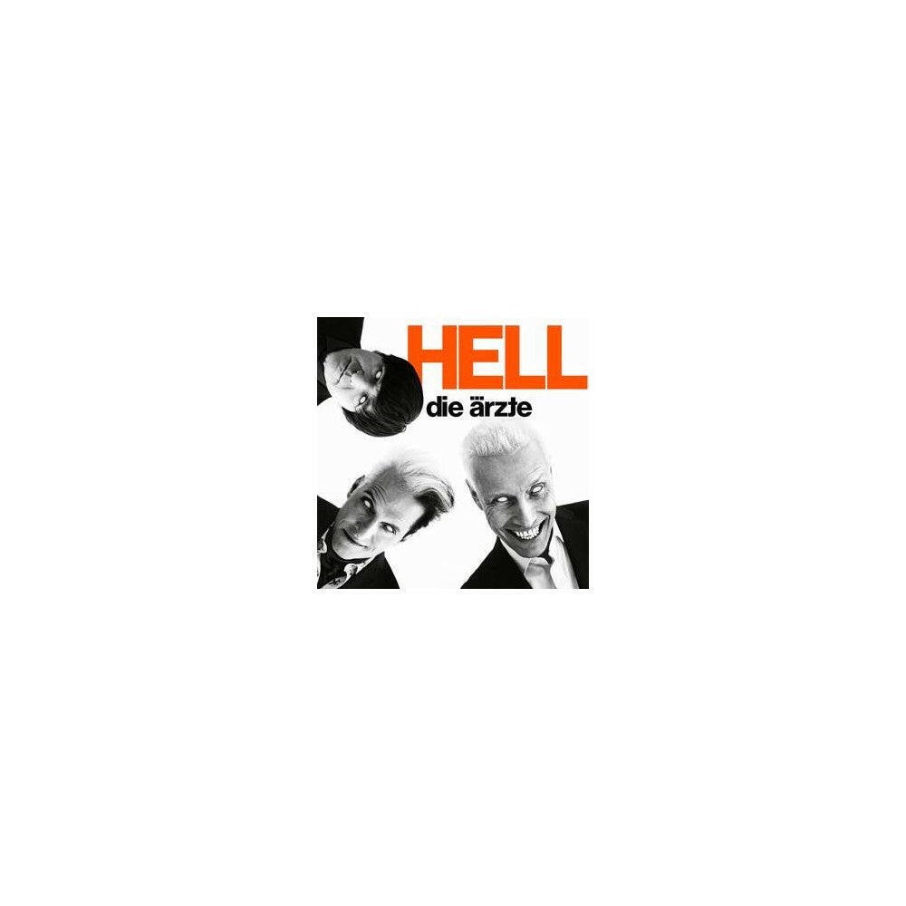 Die Ärzte HELL CD - Hardcoverbuch mit rockigen Songs.