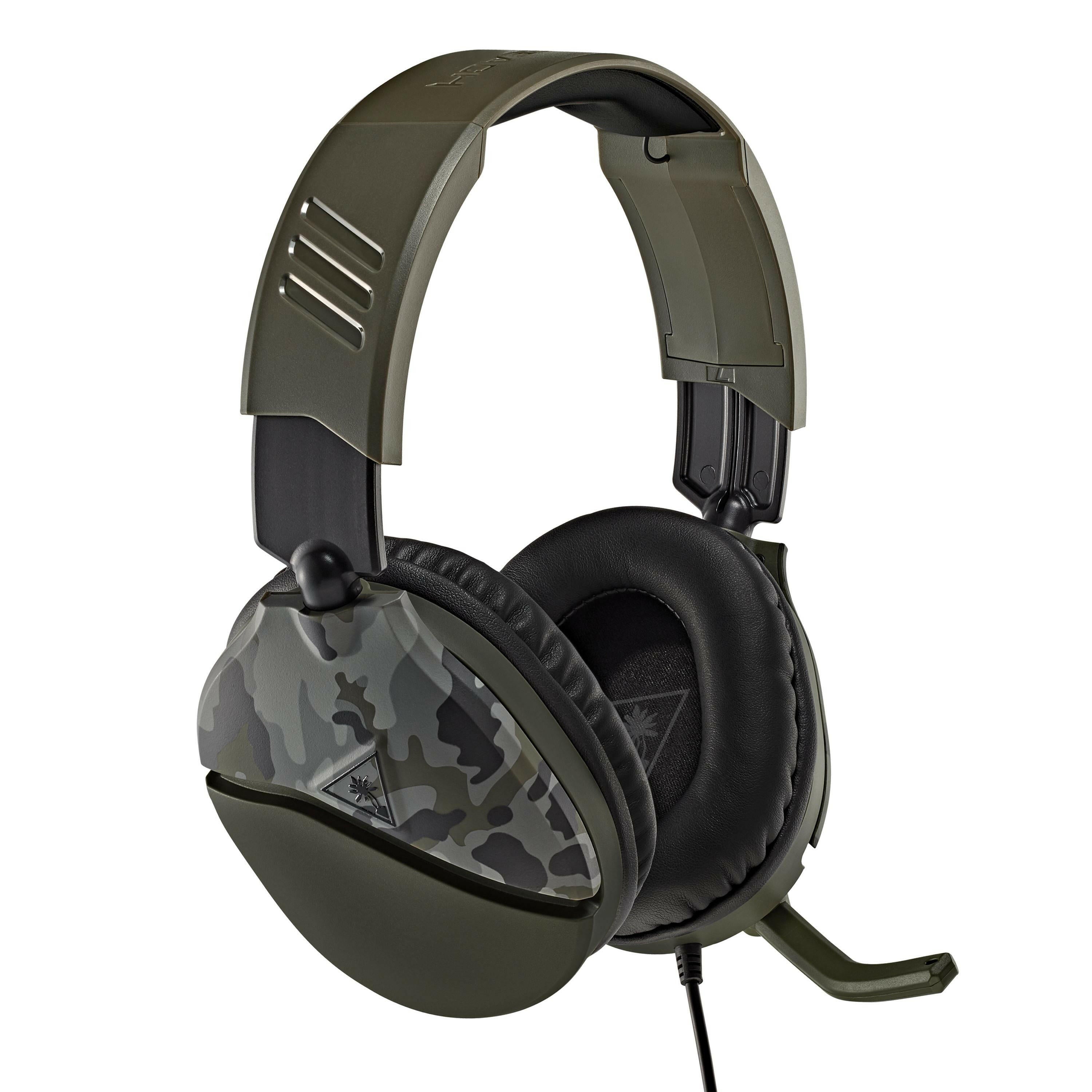 Turtle Beach Recon 70 Camo Gaming-Headset für PS5/Xbox/PC.