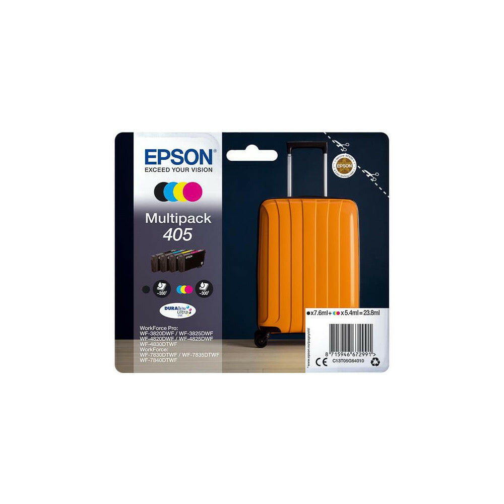 Epson Original 405 Tinte Multipack 4-farbig für Drucker.