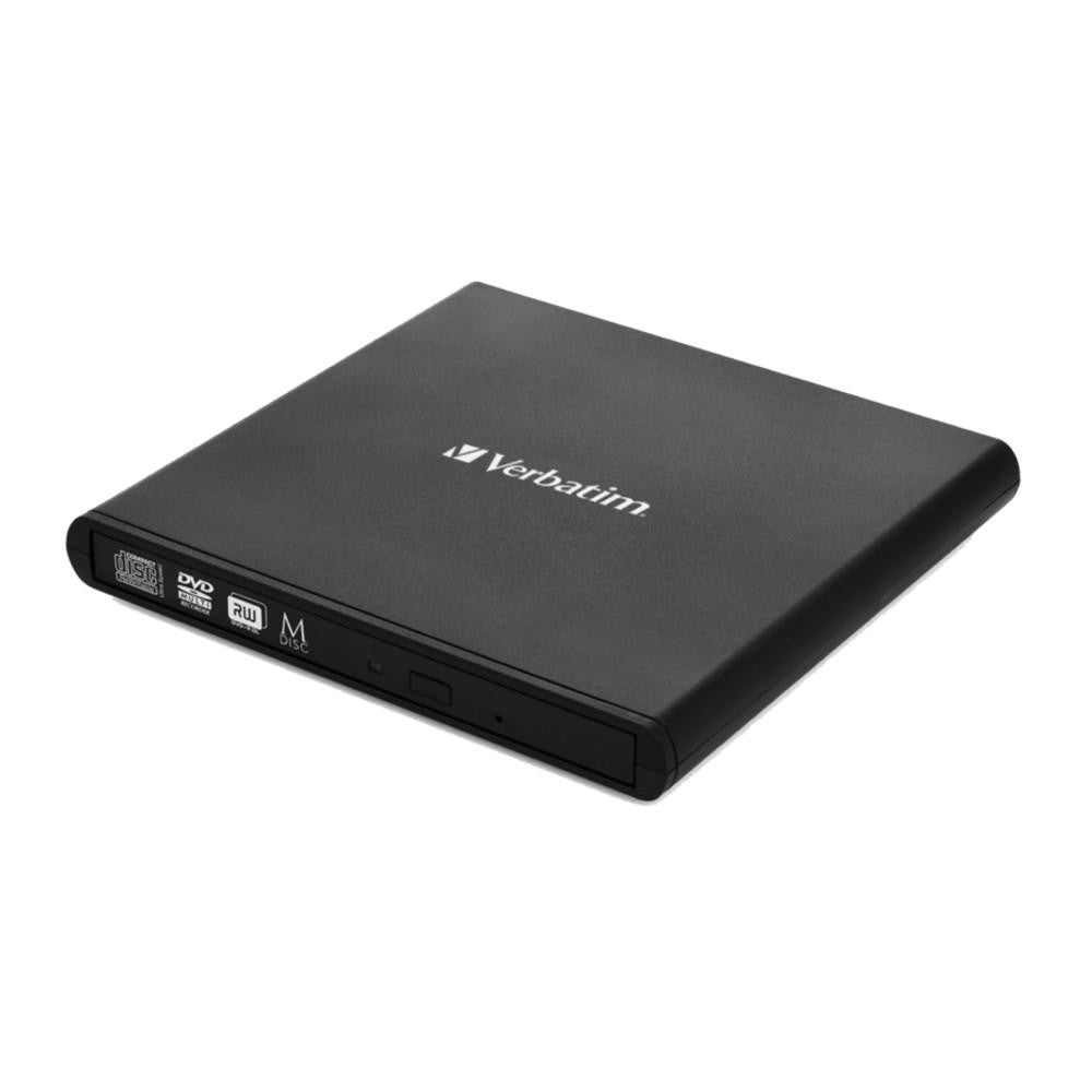Verbatim Mobile DVD-Brenner USB 2.0, 24x CD, 8x DVD+R