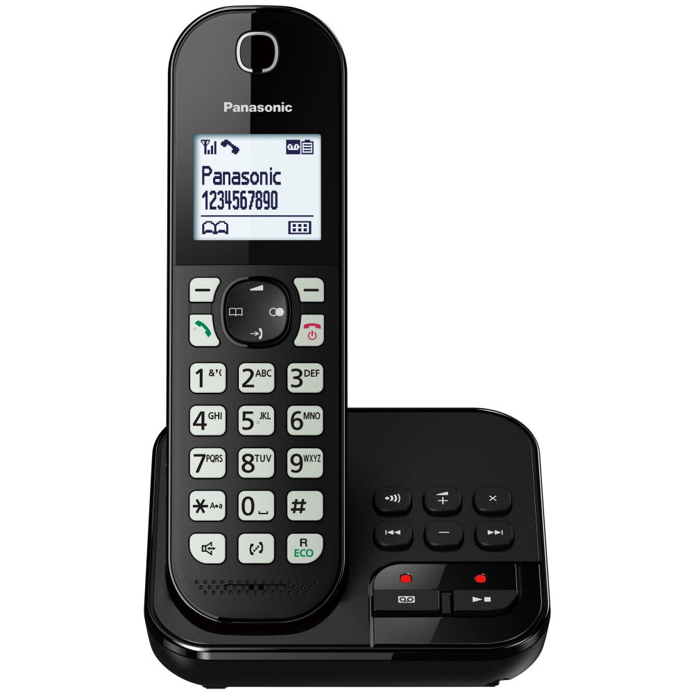 Panasonic Schnurlos-Telefon KX-TGC460GB schwarz B-Ware Aussteller