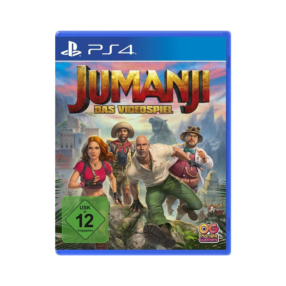 Jumanji PS4 Adventure Videospiel für spannende Unterhaltung & kooperatives Gameplay