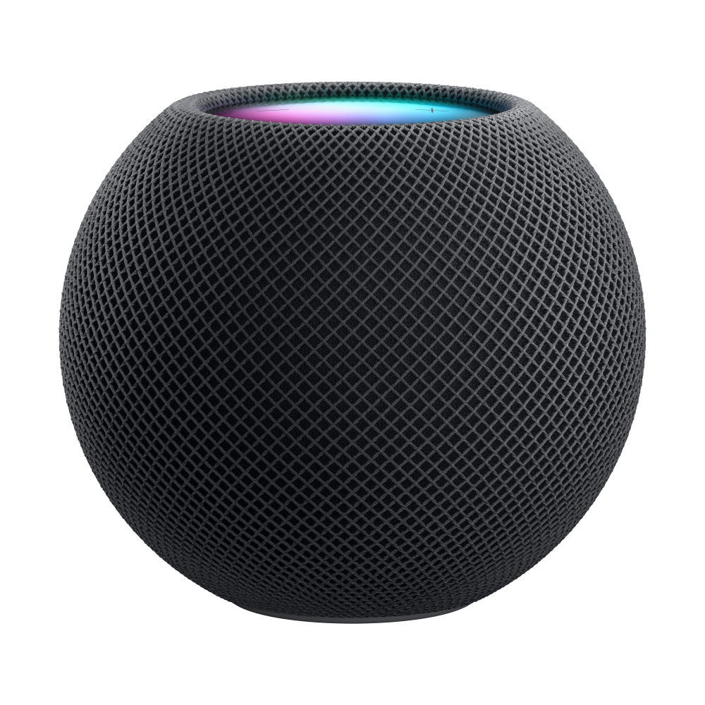 Apple HomePod mini Smart Speaker Space Grey mit Siri und 360° Audio in Raumfüllender Qualität