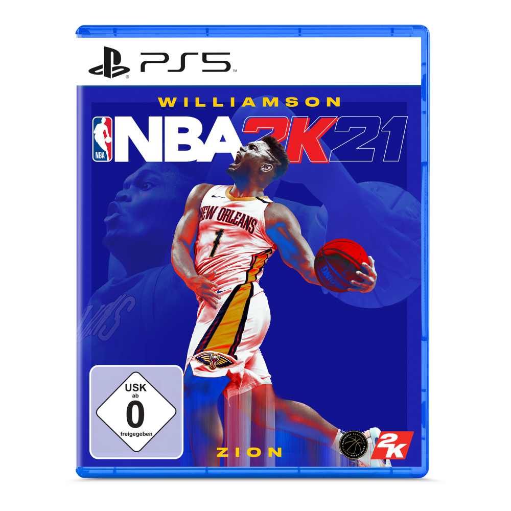 NBA 2K21 PS5 – Basketballspiel mit Next-Gen-Grafik.