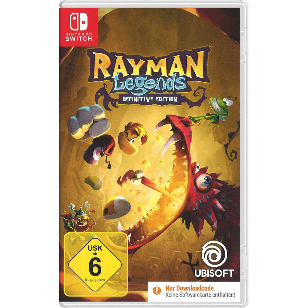 Rayman Legends Definitive Edition Nintendo Switch Jump'n'Run Spiel USK 6