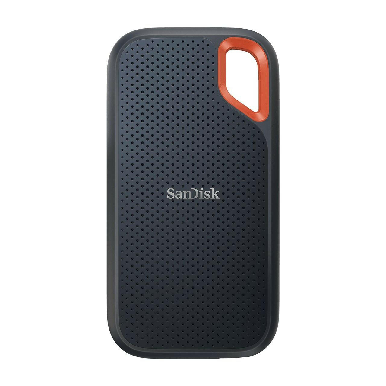 SanDisk Extreme Portable SSD 2TB USB-C Schwarz - 1.050MB/s.