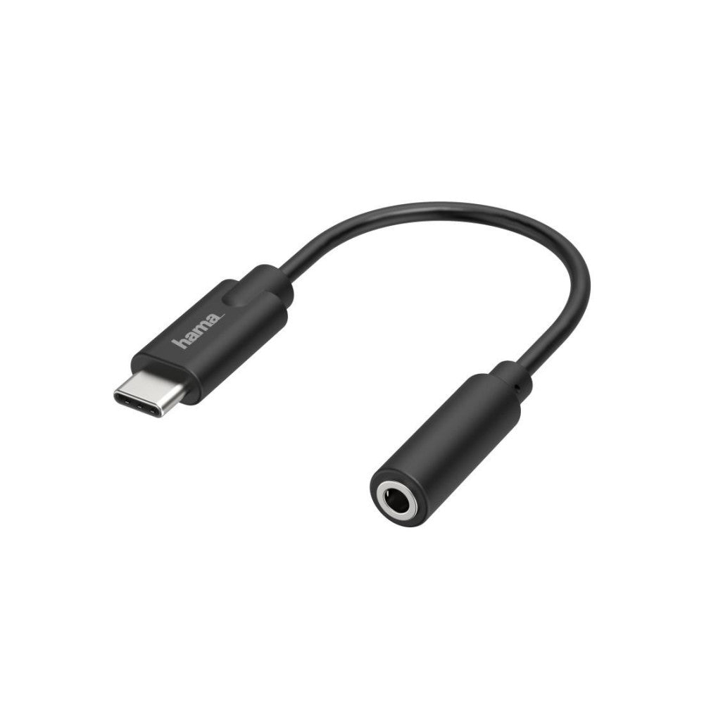 Hama Audio Adapter USB-C auf 3,5-mm-Klinke Stereo 00205282