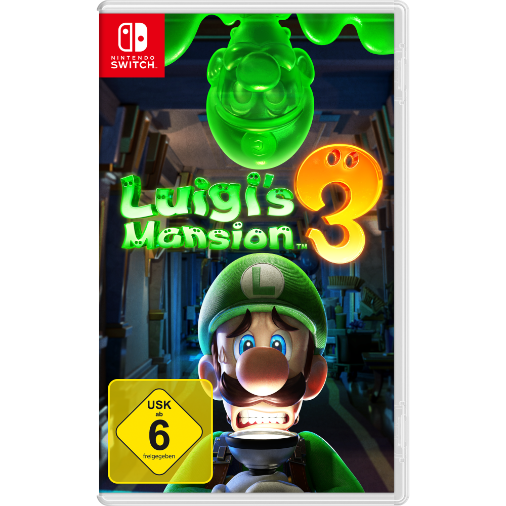 Nintendo Switch Spiel Luigi's Mansion 3 mit neuen Fähigkeiten für Abenteuer und