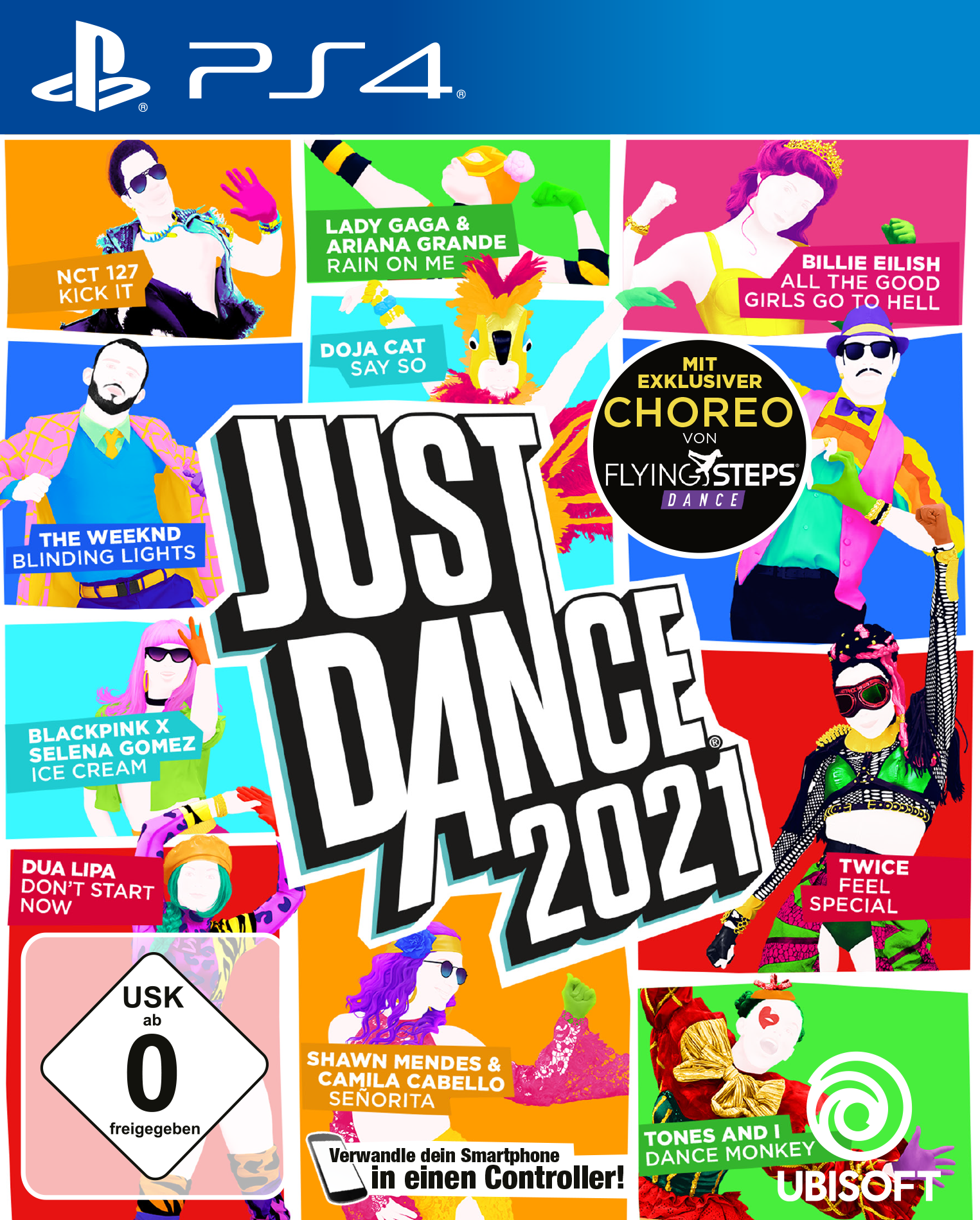 Ubisoft Just Dance 2021 für PS4 – Fun- & Familienspiel.