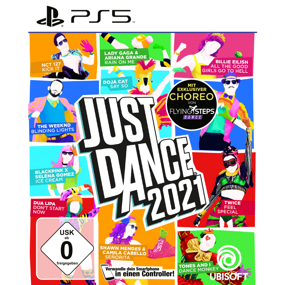 Just Dance 2021 Playstation 5 Spiel - Tanzen zu Hits auf der PS5