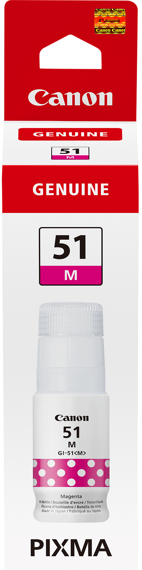 Canon GI-51 M Magenta Tintenflasche 70 ml - Original Ink.