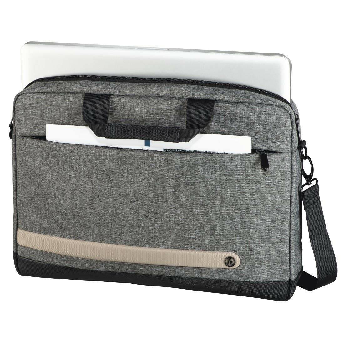 Hama Laptop-Tasche Terra Grau bis 15,6" aus recyceltem.