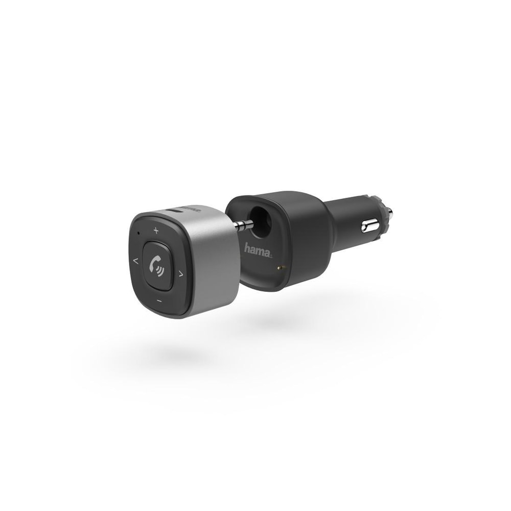 HAMA Bluetooth®-Receiver für Kfz, mit 3,5-mm-Stecker und USB-Ladegerät (00014159)