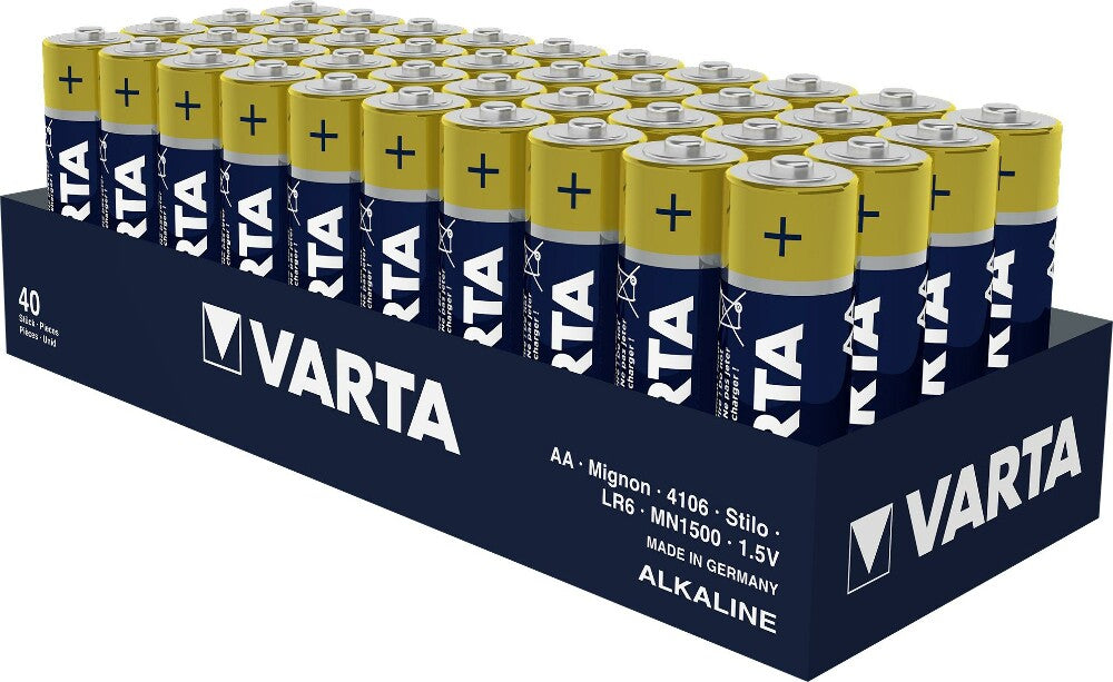 VARTA Longlife LL 40 Stück Batterie (AA, Mignon, Alkallisch)