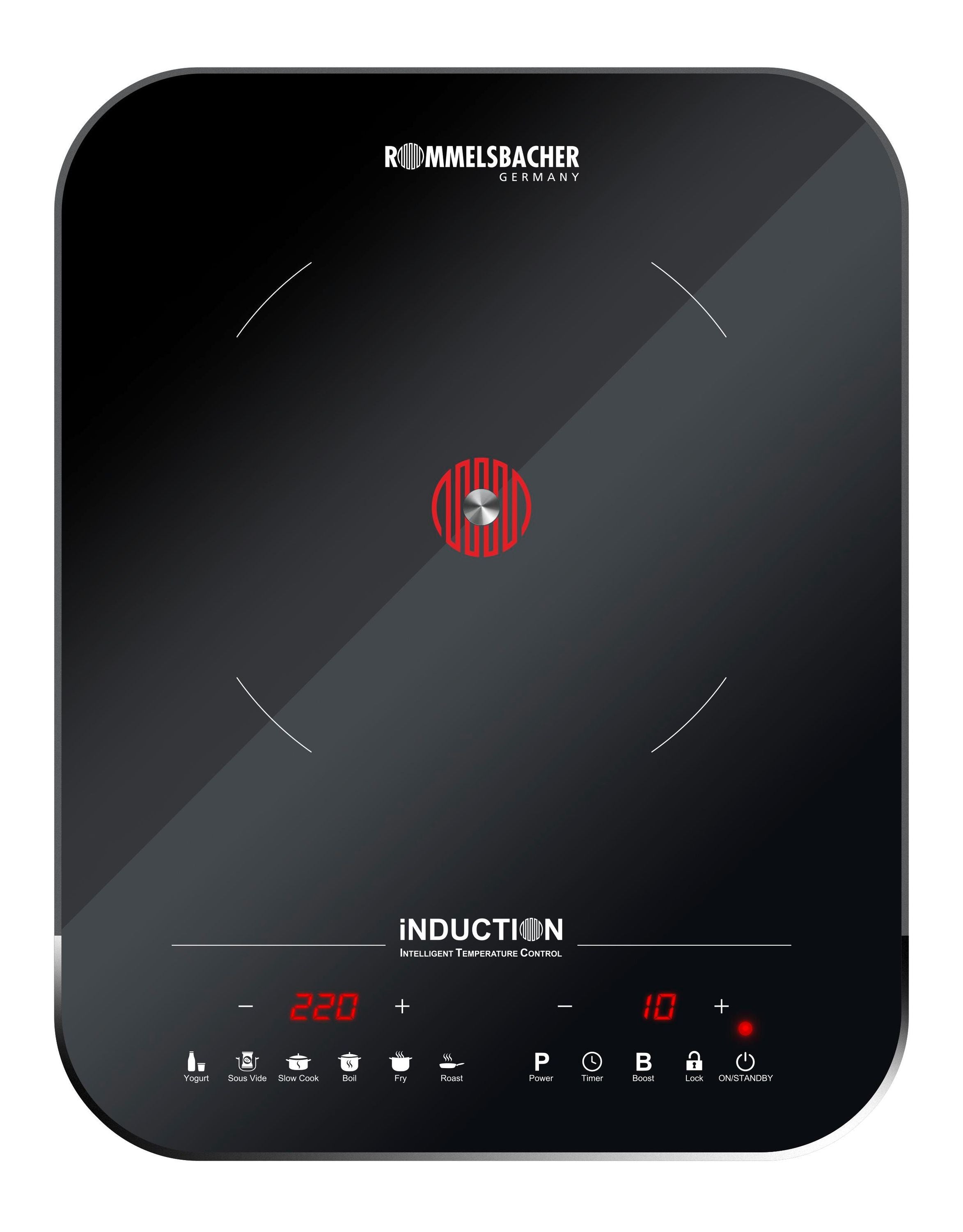 ROMMELSBACHER CTS 2000/IN Single-Kochplatte Induktion