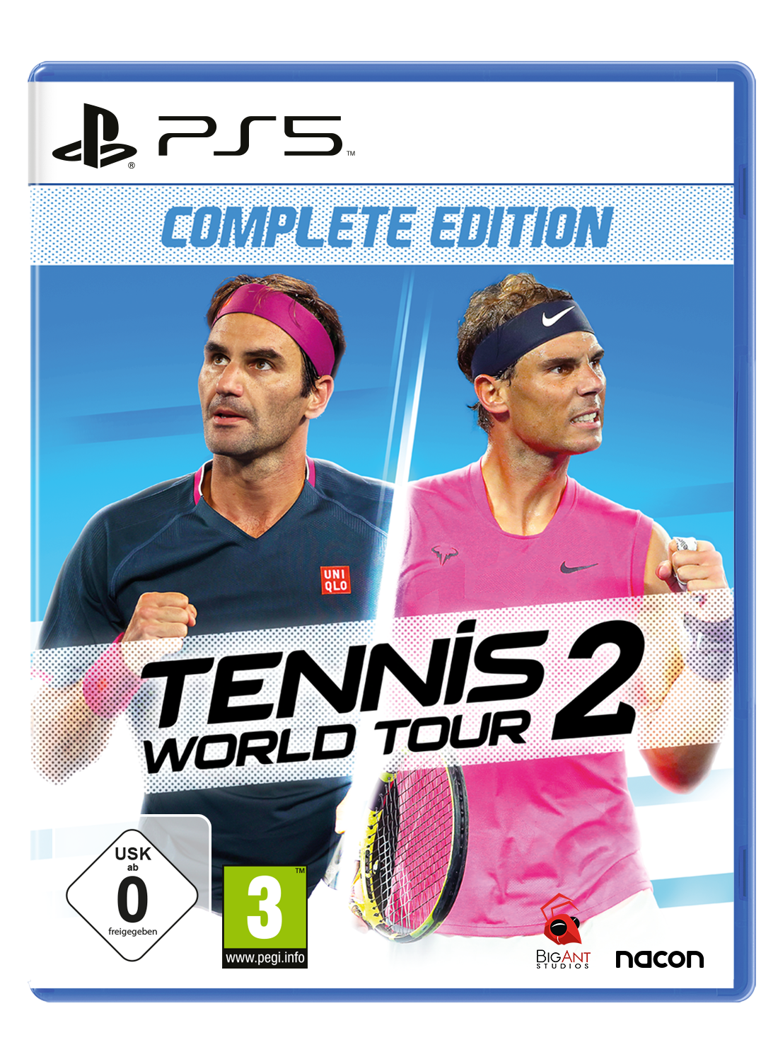 BigBen Tennis World Tour 2 PS5-Spiel mit 38 Profis