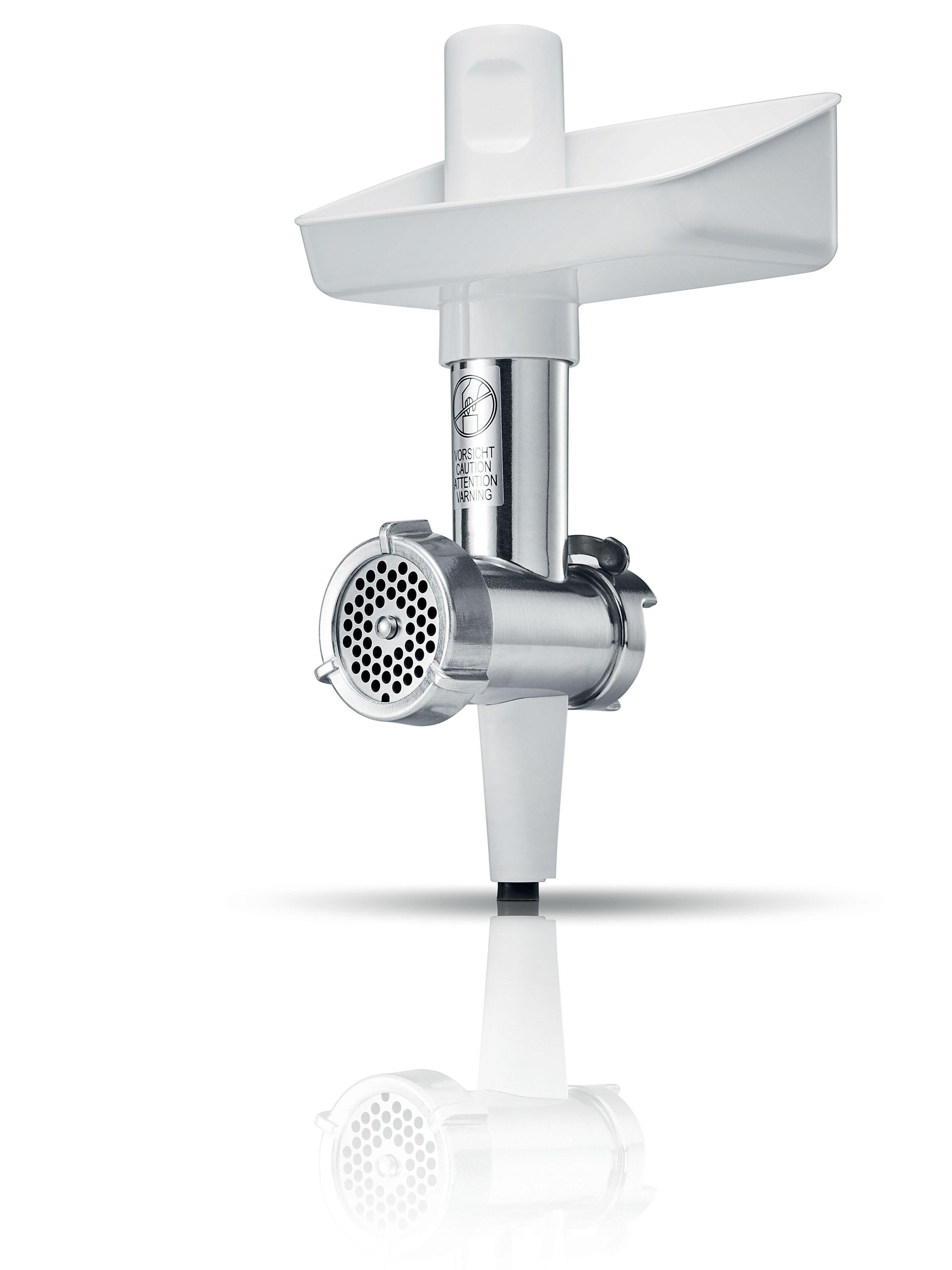 Bosch MUZS2FWW Fleischwolf-Aufsatz Edelstahl 4,5 mm Stopfer