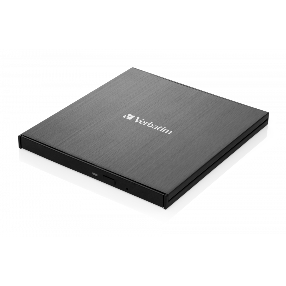 Verbatim Slimline DVD-Brenner USB-C 5 Gbit/s, Nero Software.