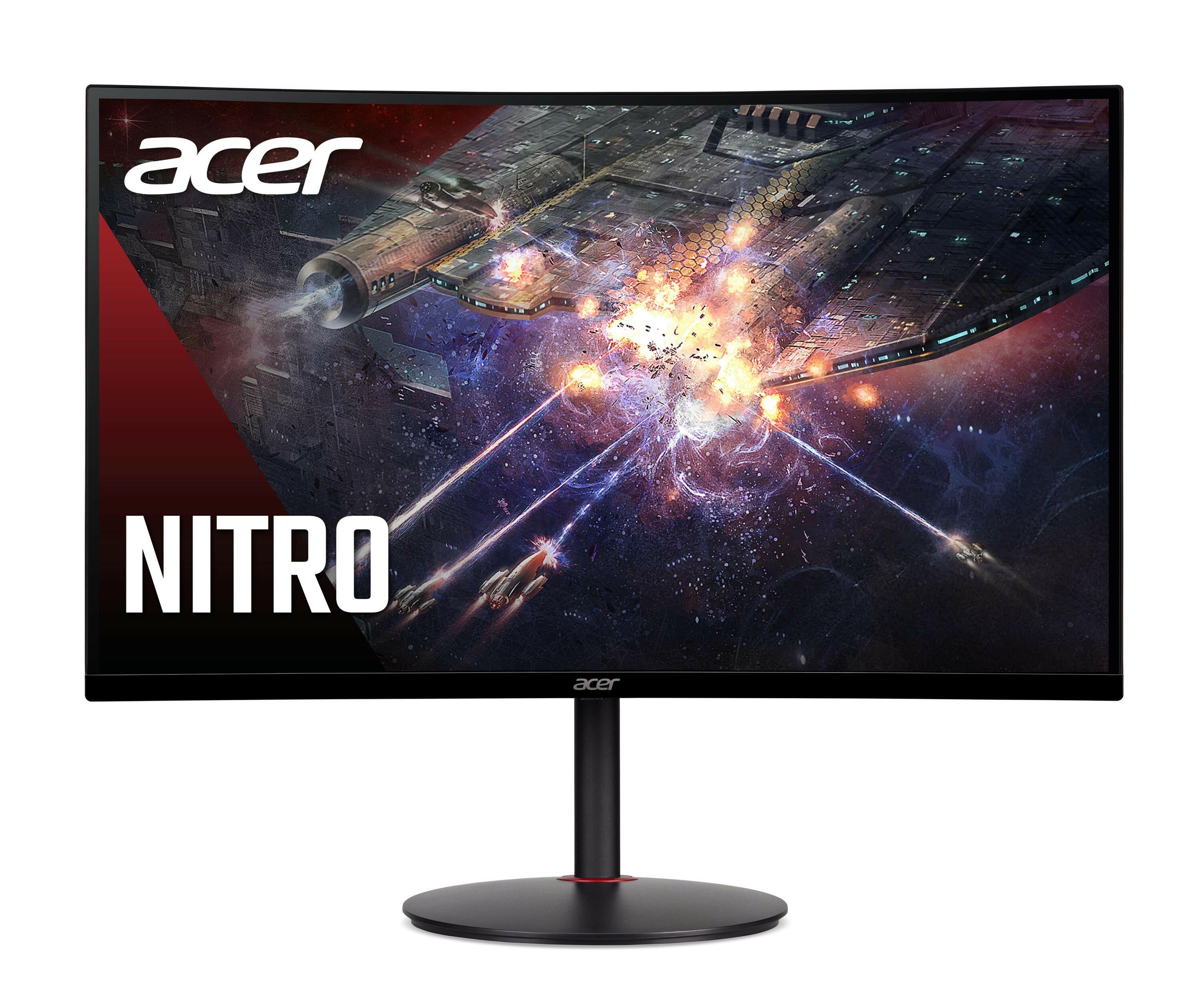 Acer Nitro XZ0 Gaming-Monitor 27" Curved WQHD 165Hz.