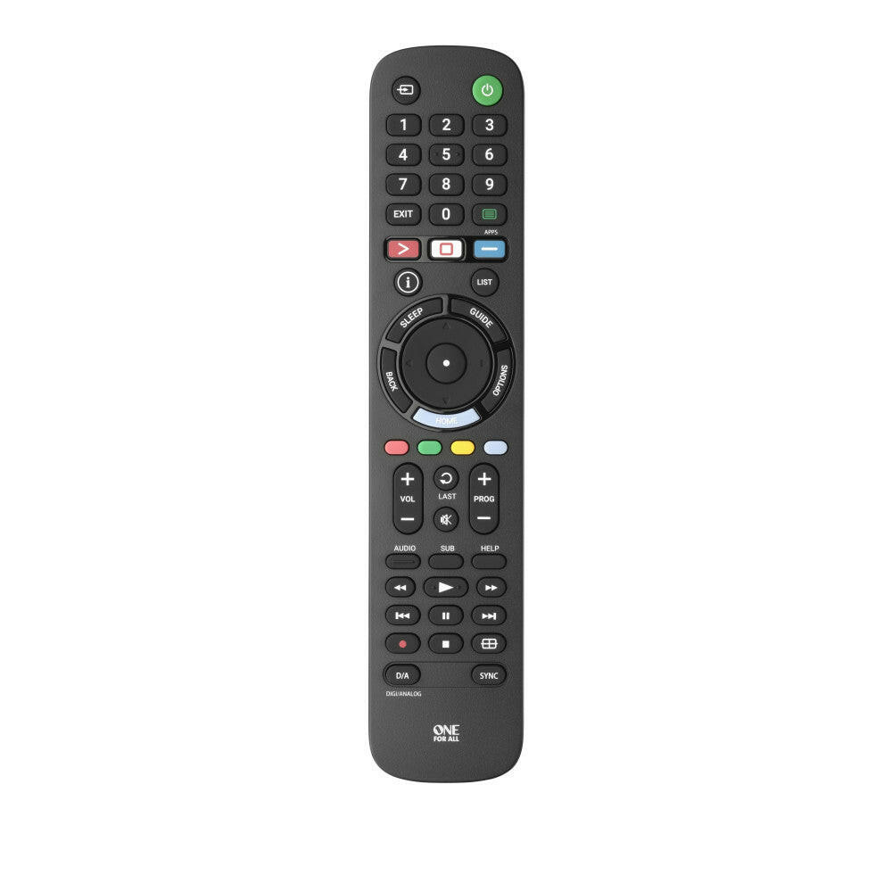 One for All URC4912 Sony TV-Fernbedienung.