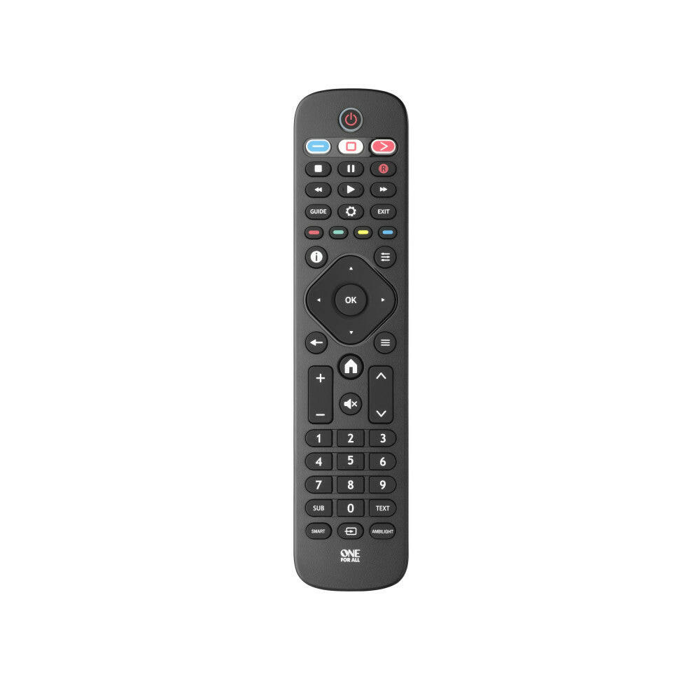One for All URC4913 Philips TV Fernbedienung - kompatibel.