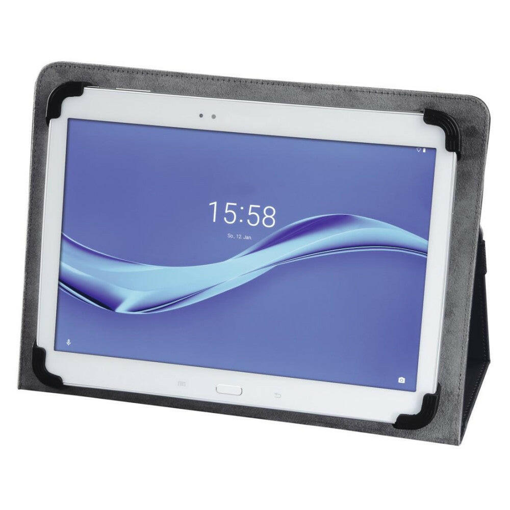 HAMA Xpand Tablet-Hülle 24-28 cm schwarz mit Standfunktion.