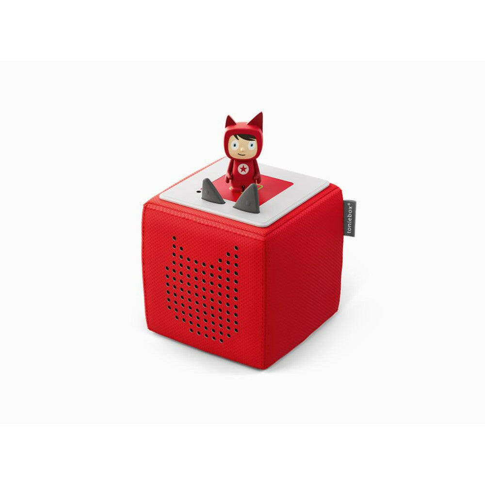 tonies Toniebox Starterset rot – Audioplayer für Kinder.