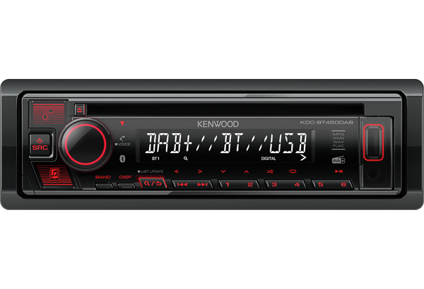 Kenwood KDC-BT450DAB Autoradio DAB+ Bluetooth 50W