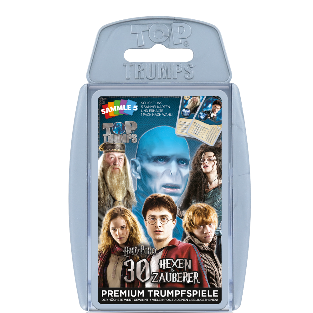 Winning Moves TOP TRUMPS Harry Potter Kartenspiel 30 Karten