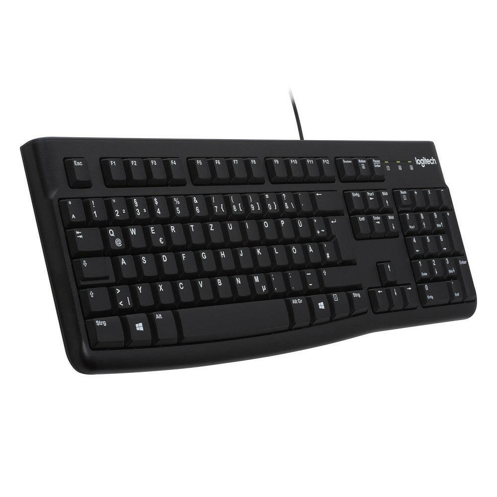 Logitech K120 Kabelgebundene Tastatur.