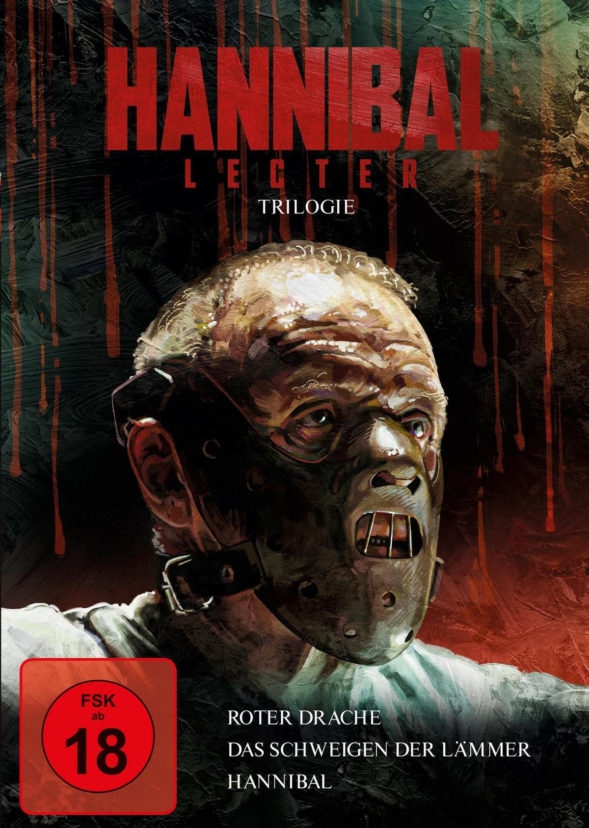 Hannibal Lecter Trilogie - 3 DVD Thriller-Set