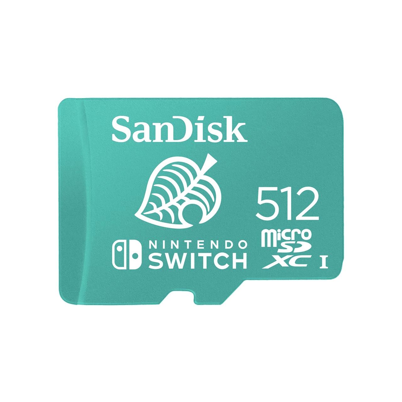 SanDisk microSDXC 512GB UHS-I für Nintendo Switch, 100 MB/s
