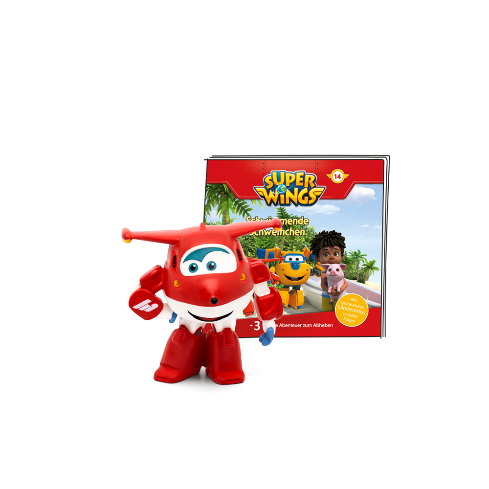 Hörfigur Super Wings – Schwimmende Schweinchen