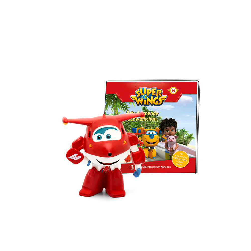Tonies Toniebox Super Wings – Schwimmende Schweinchen.
