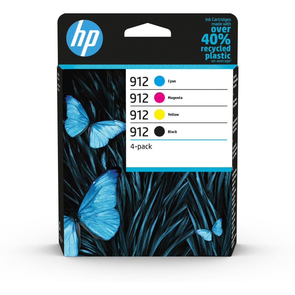 HP 912 Original Druckerpatronen Multipack Schwarz Cyan Magenta Gelb OfficeJet Pro 802x 801x