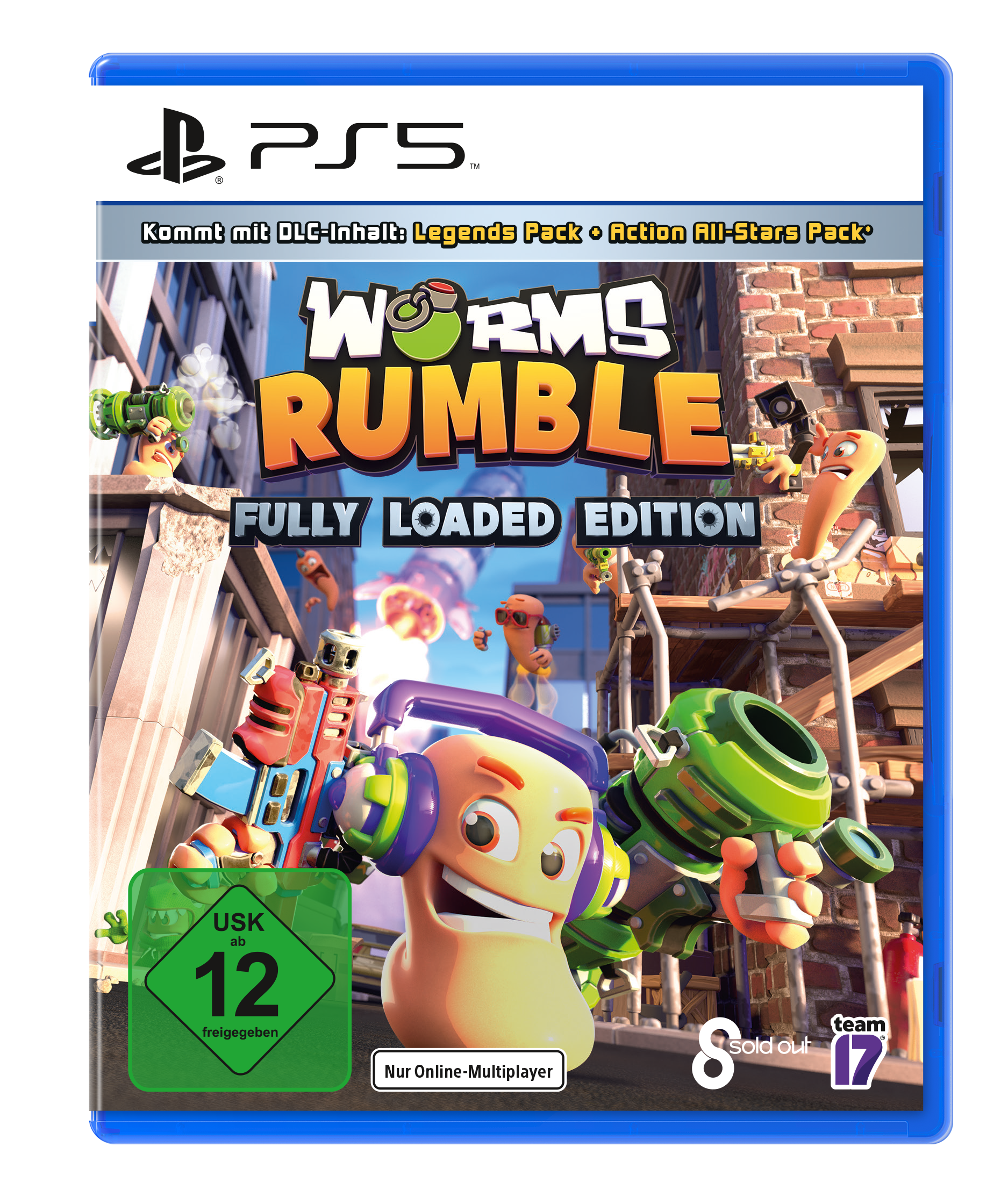 Sold Out Worms Rumble PS5-Spiel Blu-ray, USK 12