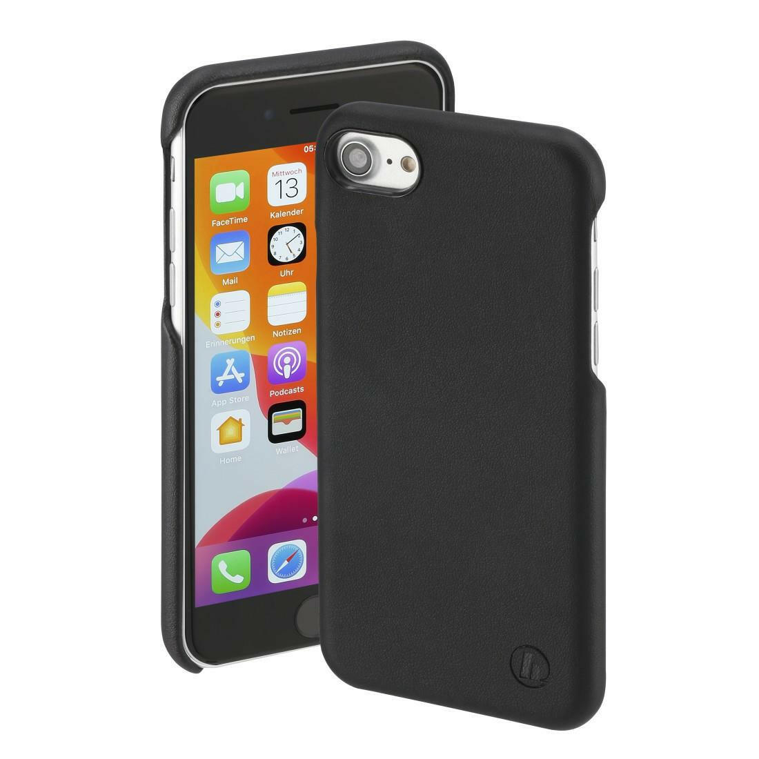 Hama Finest Sense Cover für iPhone 6/6s/7/8/SE Schwarz.