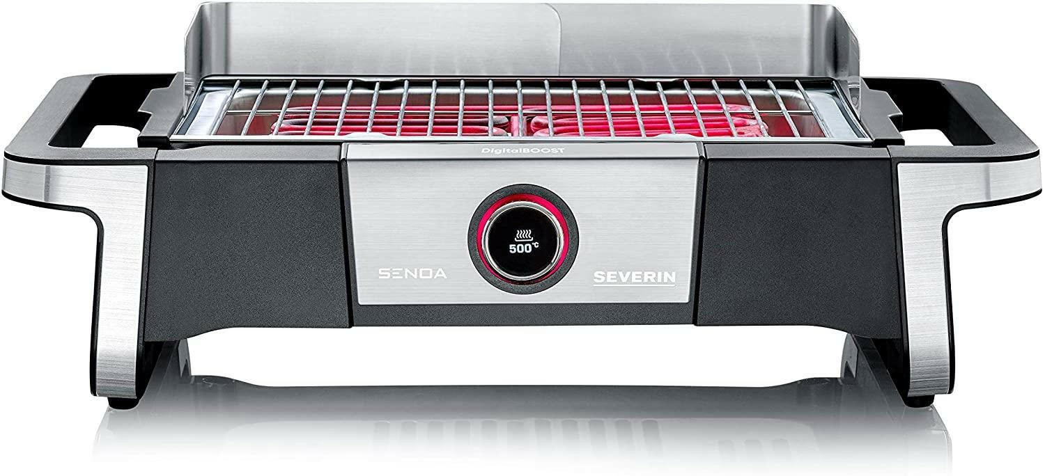 SEVERIN SENOA DigitalBOOST Elektrogrill 500°C BoostZone.